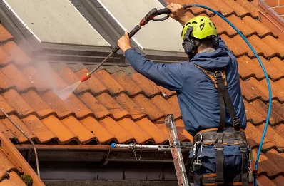 Démoussage et hydrofuge de toiture à Roche-Chalais